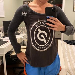 NWT Peloton baseball long sleeve T-shirt